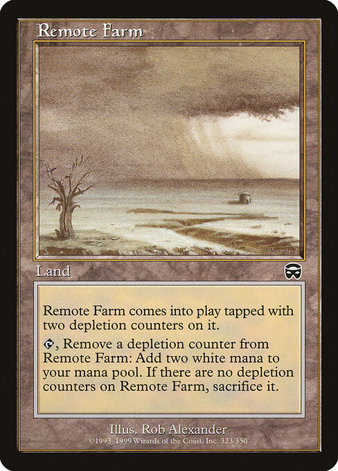 Remote Farm (323) (Foil) - Mercadian Masques - Game On