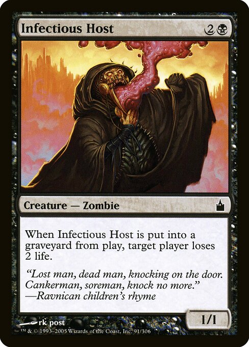 Infectious Host (91) (Foil) - Ravnica: City of Guilds - Game On