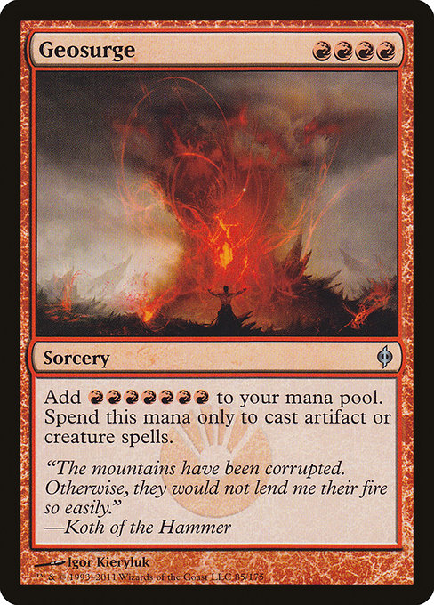 Geosurge (85) - New Phyrexia - Game On