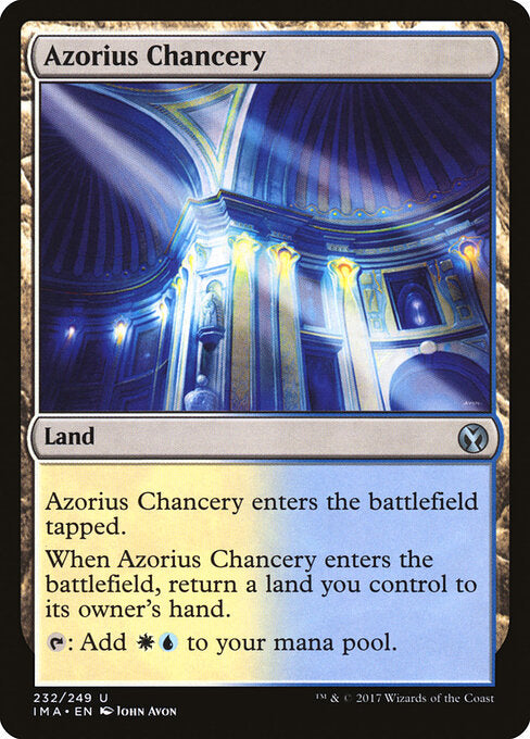 Azorius Chancery (232) - Iconic Masters - Game On