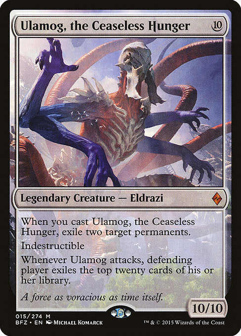 Ulamog, the Ceaseless Hunger (15) - Battle for Zendikar - Game On