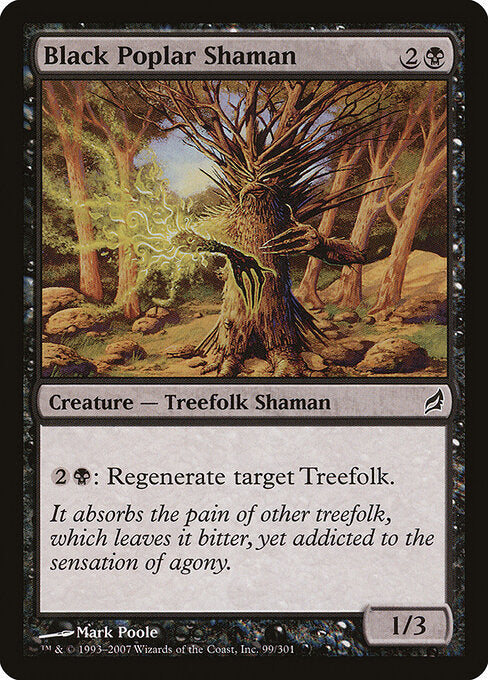 Black Poplar Shaman (99) - Lorwyn - Game On