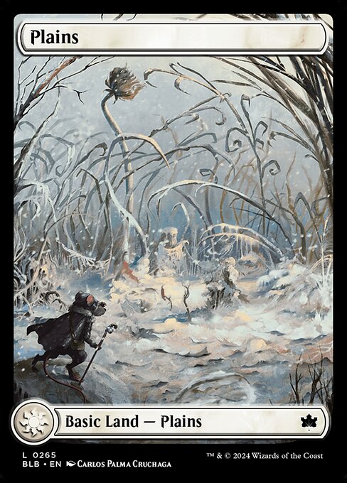 Plains (265) - FULL ART - Bloomburrow - Game On