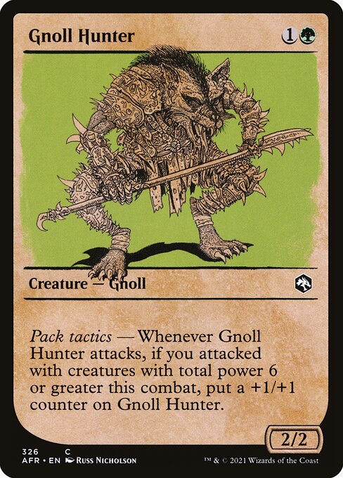Gnoll Hunter (326) - SHOWCASE - Adventures in the Forgotten Realms - Game On