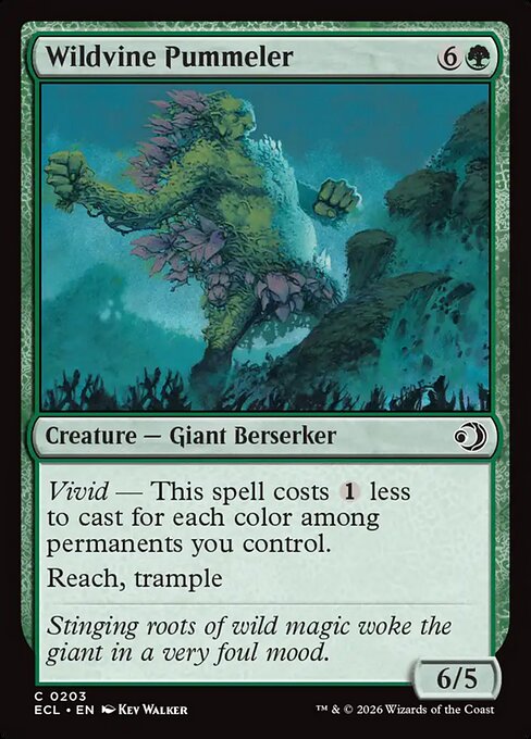 Wildvine Pummeler (203) (Foil) - Lorwyn Eclipsed - Game On