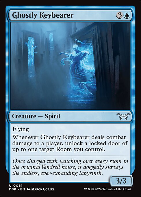 Ghostly Keybearer (61) - Duskmourn: House of Horror - Game On