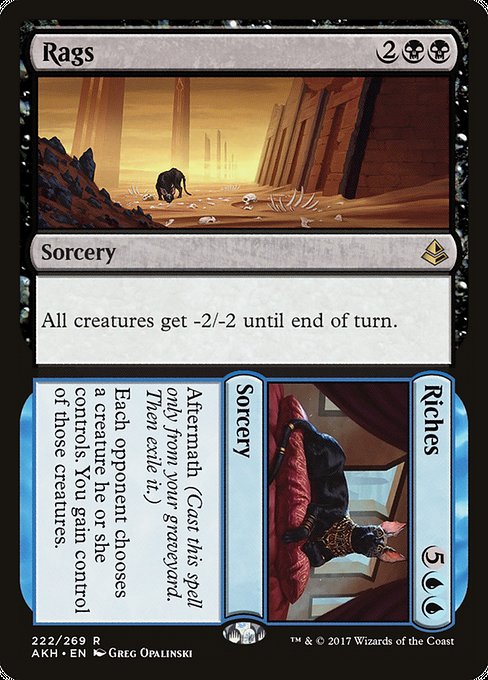 Rags // Riches (222) (Foil) - Amonkhet - Game On