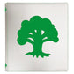 12 Pocket Zippered Binder Forest - Game On