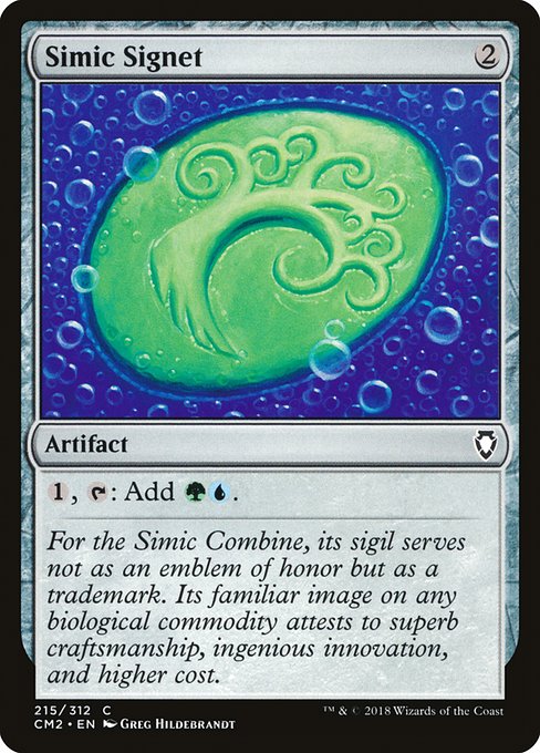 Simic Signet (215) - Commander Anthology Volume II - Game On