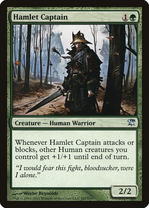 Hamlet Captain (187) (Foil) - Innistrad - Game On