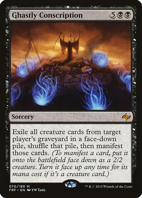 Ghastly Conscription (70) (Foil) - Fate Reforged - Game On