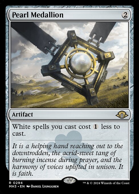 Pearl Medallion (294) (Foil) - Modern Horizons 3 - Game On