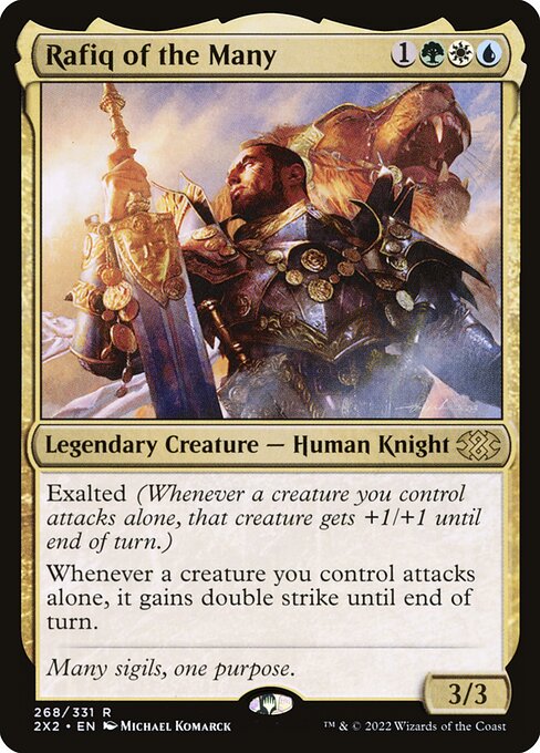 Rafiq of the Many (268) - Double Masters 2022 - Game On