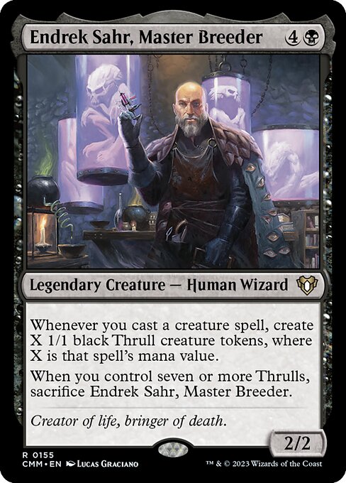 Endrek Sahr, Master Breeder (155) - Commander Masters - Game On