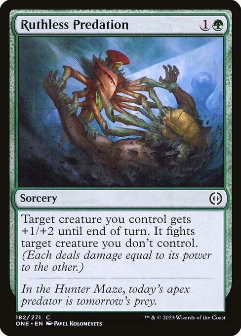Ruthless Predation (182) - Phyrexia: All Will Be One - Game On