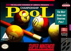 Championship Pool - Super Nintendo (Complete In Box) - Game On