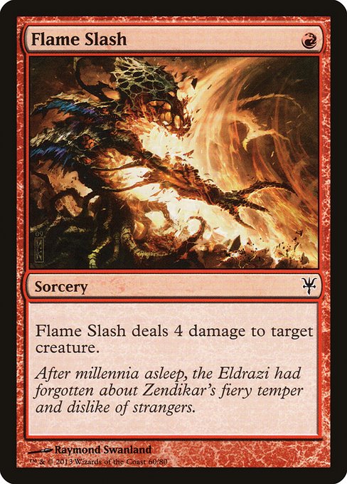 Flame Slash (60) - Duel Decks: Sorin vs. Tibalt - Game On