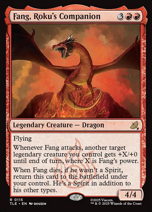 Fang, Roku's Companion (115) - Avatar: The Last Airbender Eternal - Game On