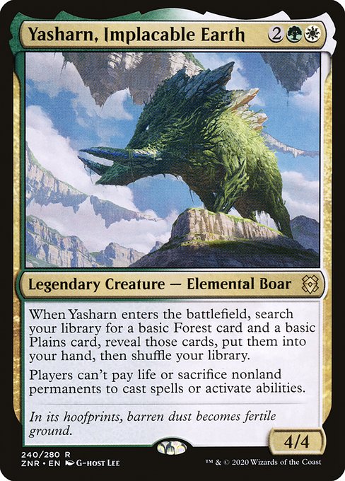 Yasharn, Implacable Earth (240) (Foil) - Zendikar Rising - Game On