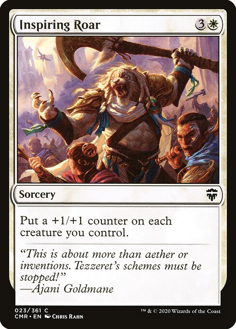 Inspiring Roar (23) (Foil) - Commander Legends - Game On