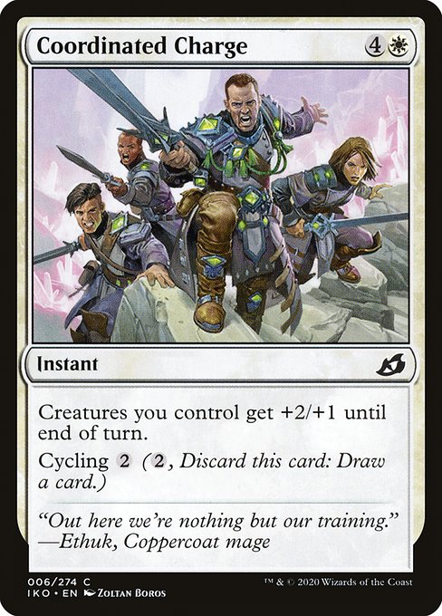 Coordinated Charge (6) (Foil) - Ikoria: Lair of Behemoths - Game On