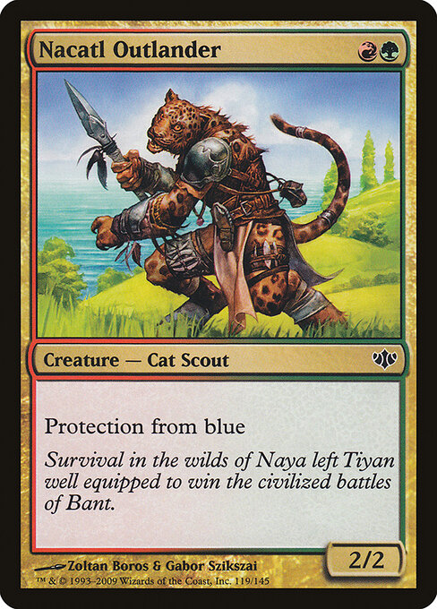 Nacatl Outlander (119) (Foil) - Conflux - Game On