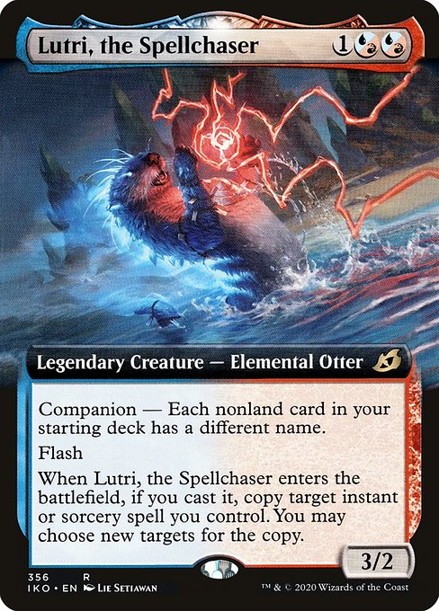 Lutri, the Spellchaser (356) - EXTENDED ART - Ikoria: Lair of Behemoths - Game On
