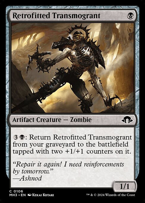 Retrofitted Transmogrant (106) (Foil) - Modern Horizons 3 - Game On