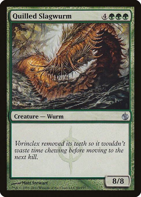 Quilled Slagwurm (89) (Foil) - Mirrodin Besieged - Game On