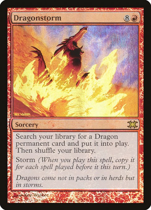 Dragonstorm (5) (Foil) - From the Vault: Dragons - Game On