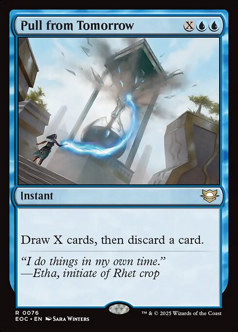 Pull from Tomorrow (76) - Edge of Eternities Commander - Game On