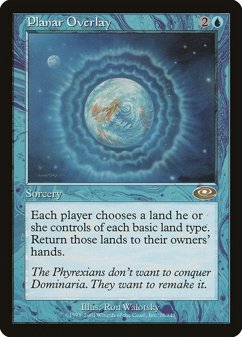 Planar Overlay (28) (Foil) - Planeshift - Game On