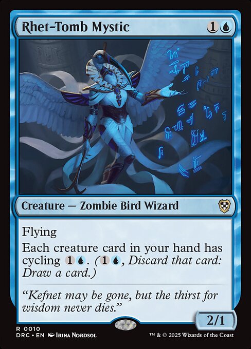 Rhet-Tomb Mystic (10) - Aetherdrift Commander - Game On