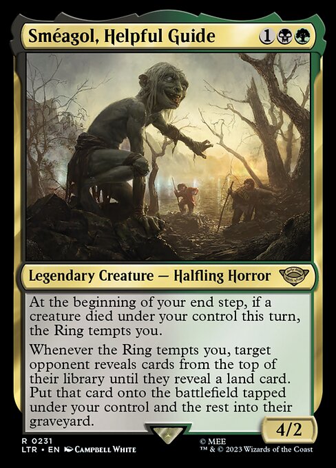 Sméagol, Helpful Guide (231) (Foil) - The Lord of the Rings: Tales of Middle-earth - Game On