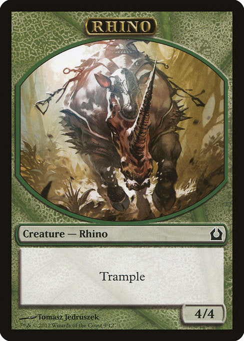 Rhino (9) - Return to Ravnica Tokens - Game On