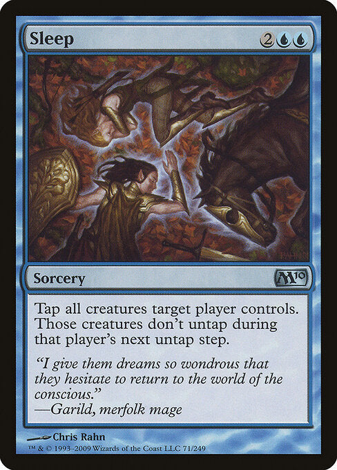 Sleep (71) (Foil) - Magic 2010 - Game On