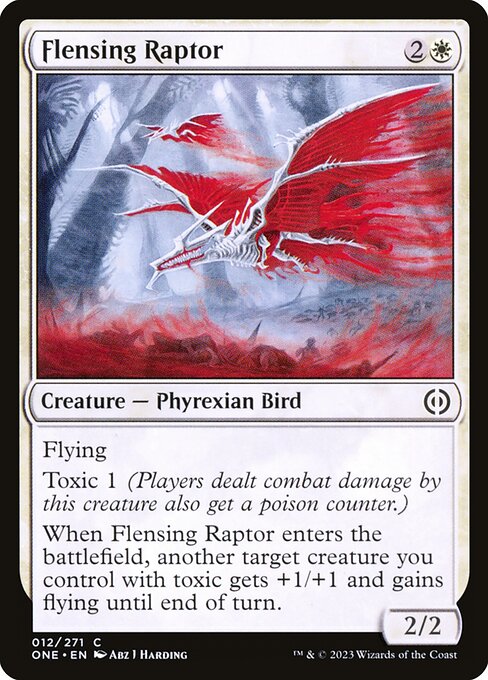 Flensing Raptor (12) - Phyrexia: All Will Be One - Game On
