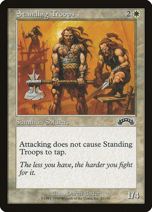 Standing Troops (22) - Exodus - Game On
