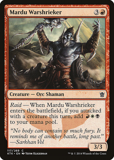 Mardu Warshrieker (117) (Foil) - Khans of Tarkir - Game On