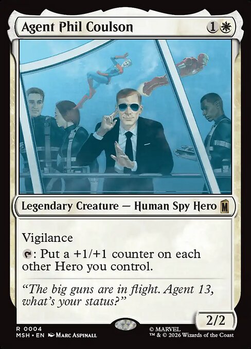 Agent Phil Coulson (4) (Foil) - Marvel Super Heroes - Game On