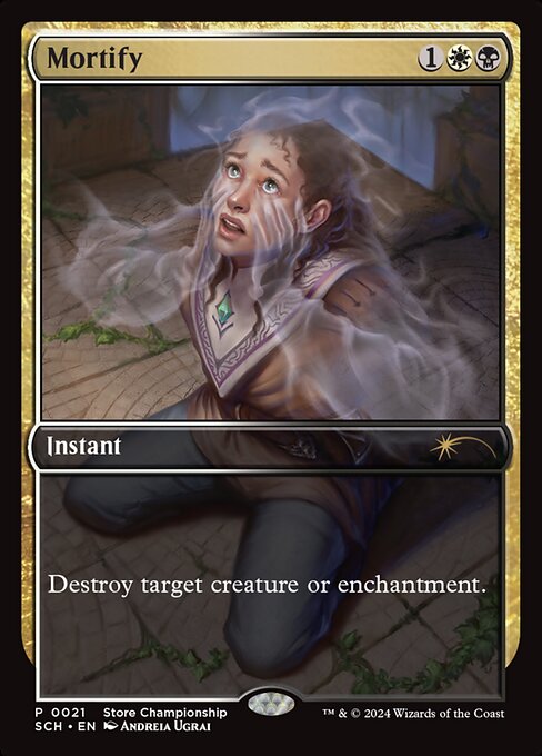 Mortify (21) - FULL ART - Store Championships - Game On