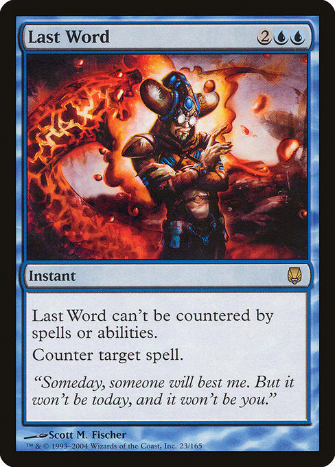 Last Word (23) - Darksteel - Game On