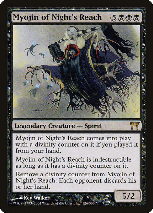 Myojin of Night's Reach (126) (Foil) - Champions of Kamigawa - Game On
