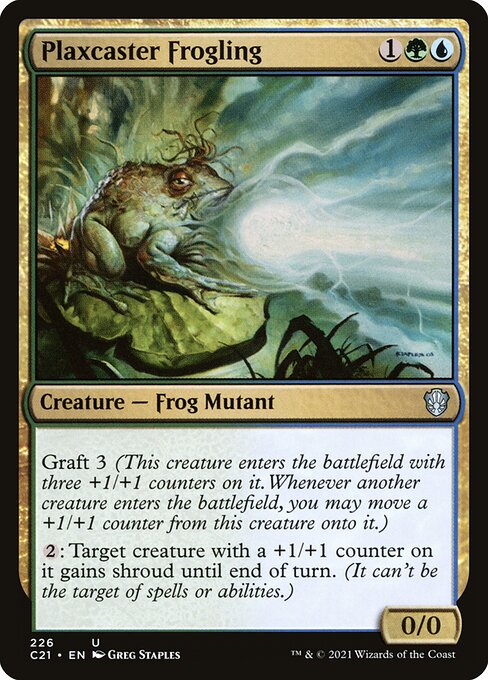 Plaxcaster Frogling (226) - Commander 2021 - Game On