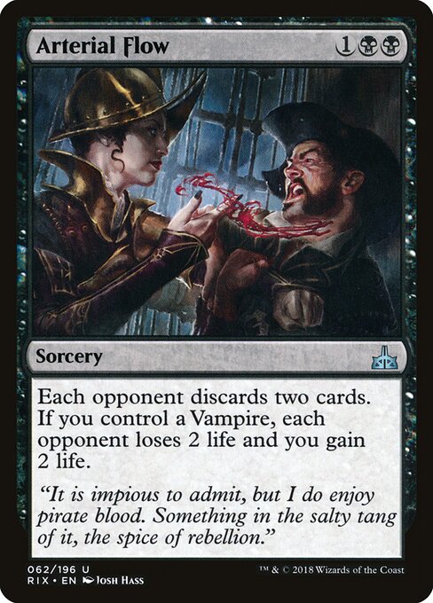 Arterial Flow (62) - Rivals of Ixalan - Game On