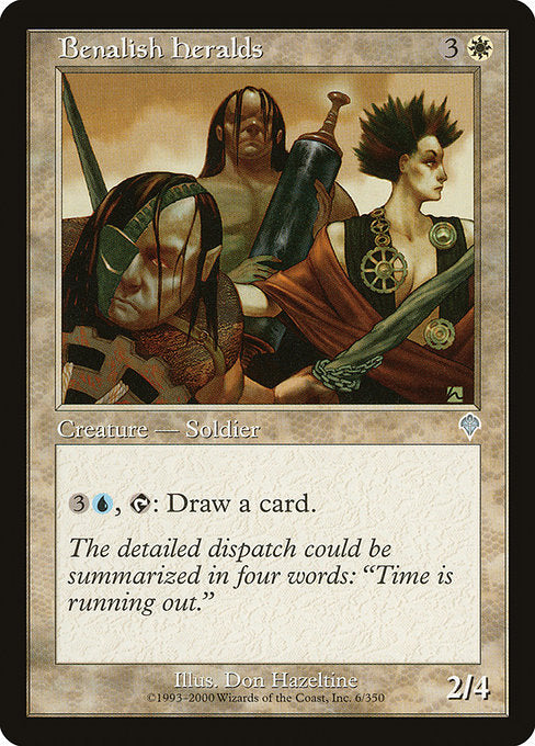 Benalish Heralds (6) (Foil) - Invasion - Game On