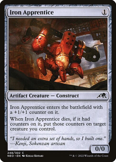 Iron Apprentice (248) (Foil) - Kamigawa: Neon Dynasty - Game On