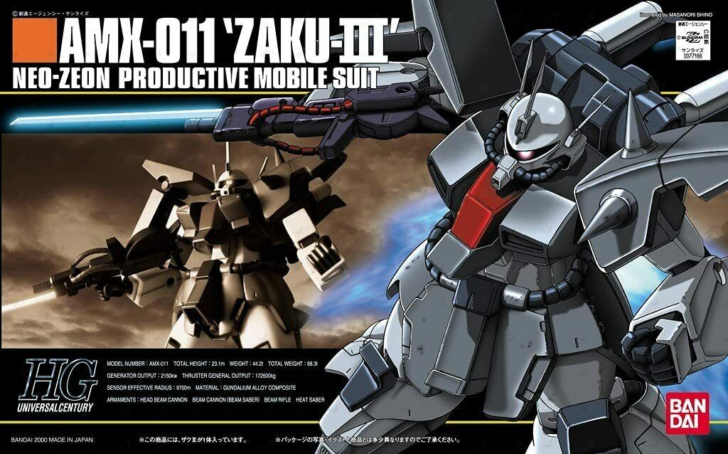 #14 Zaku III "Z Gundam", HGUC - Game On