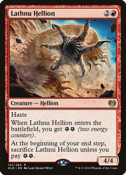 Lathnu Hellion (121) (Foil) - Kaladesh - Game On