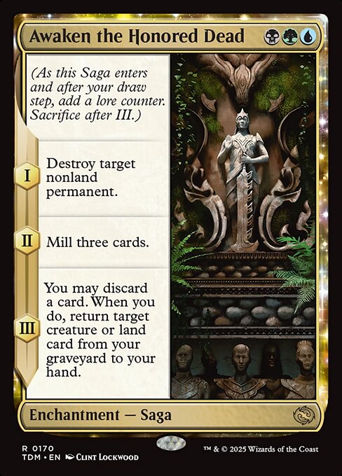Awaken the Honored Dead (170) (Foil) - Tarkir: Dragonstorm - Game On